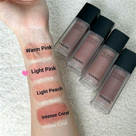 chanel water fresh tint nordstrom|Chanel les beiges colour chart.